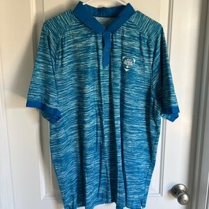 XLarge Blue AT&T Under Armour polo